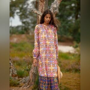 Anthropologie Rosamel Maxi Dress Large